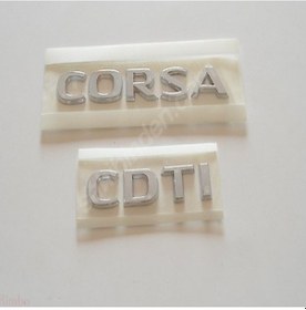 Resim Parçazamanı Opel Corsa Cdti Corsa D Arka Bagaj Yazısı Krom 