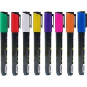 Resim Lebihmurah 2997 Kuru Silme İşaretleyiciler Solmaya Dayanıklı Çabuk Kurur Tebeşir İşaretleyici Kalem 