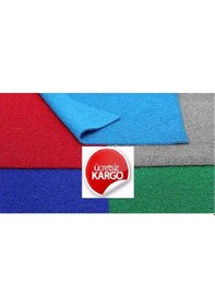 Resim 1Mx13M Kıvırcık Paspas Kaymaz Kaydırmaz Yolluk Kıvrcık Halı Oku 