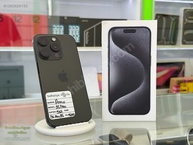 Resim Apple iPhone 15 Pro İkinci El TR | 512 GB | Siyah 
