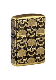 Resim Zippo 29561 Skulls Design Çakmak Çok Renkli 
