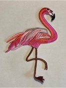 Resim StüdyoÜmitTişört Flamingo Patch-peç Arma Ve Kot Yaması 
