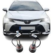 Resim Toyota Corolla Uyumlu (2019-2022) LED FAR AMPULÜ PHOTON MONO HIR2 9012 