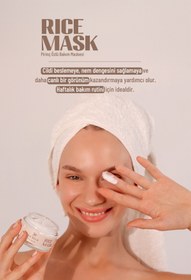 Resim Sorice Pirinç Maskesi, Cilt Tonu Eşitleyici ve Bariyer Onarıcı Yüz Maskesi 50 Ml 