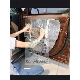 Resim Kl Home 50CMX100CM -6mm Alumunize Folyolu Kendinden Yapışkanlı Ses Yalıtım Oto Karavan Kaput Altı 