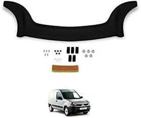 Resim Renault İle Uyumlu Kangoo Ön Kaput Koruyucu Rüzgarlığı 2004-2007 Yılı Arası 