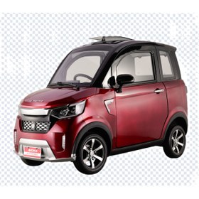 Resim Arora S1 Elektrikli Otomobil E-Car Kırmızı Renk 
