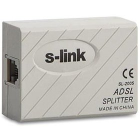 Resim S-link SL-2005 Lüks Filtreli adsl Splitter 