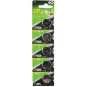 Resim Pİ GLOBAL Gp Cr2016 Lityum Pil 5 Li Paket 