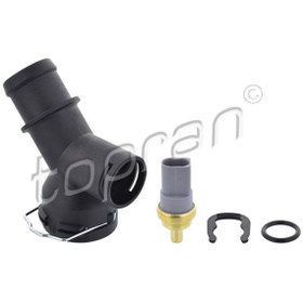 Resim TOPRAN 111237001 Su Flansi-(Vw: Golf V/Jetta/Passat 1.6 Fsi Blf 1.6 Bgu 1.6 Bse) 1K0122291AE (WT371859) 