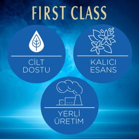 Resim First Class Erkek Edt Parfüm 100 Ml + Erkek Deodorant 3x150 Ml 