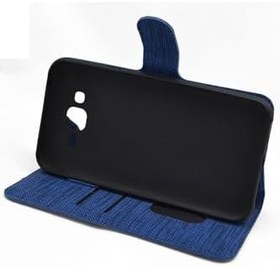 Resim Gpack Huawei P30 ile Uyumlu Kılıf, Kartvizitli Exclusive Spor Cüzdan, Lacivert 