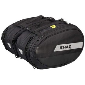 Resim Shad Motosiklet Yan Soft Çanta 58l Heybe X0sl58 Siyah 
