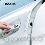 Resim Baseus Airbag Bumper-Araç Şeffaf Tampon Scratch Çizik Koruyucu 4 adet Set 