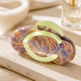 Resim CANDY MARBLE DEKORATİF SAÇ TOKASI - YEŞİL 