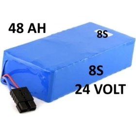 Resim Destegiz 8s 24 Volt 60AMPERBM'Lİ Lifepo4 Batarya 