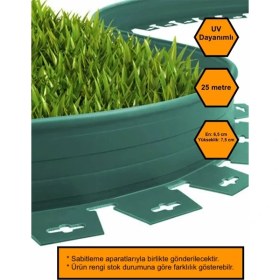 Resim NetBazaars 25 Metre Çim Ayracı, Bahçe Düzenleyici Seperatörü, Peyzaj Ekipmanı 