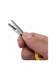 Resim 12v Araç Oto Elektrik Kontrol Kalemi, Timsah Ağızlı 