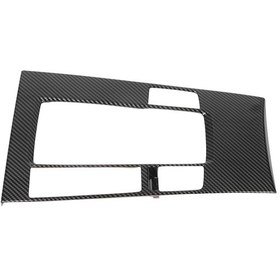 Resim Lemestar Mazda 3 2020-2023 Sol Sürücü İçin Karbon Desenli Abs Merkezi Konsol Vites Paneli Koruyucu Kapak - Kırılma Ve Çiziklere Dayanıklı, Kolay Kurulum 