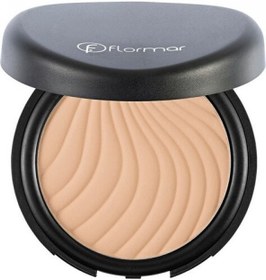 Resim Flormar pudra - wet & dry compact powder caramel peach 