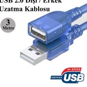 Resim Genel Markalar Adipa Tk 3 Metre 2.0 Usb Uzatma Kablo Concord C-540 