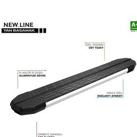 Resim Dacia Jogger Newline Krom Yan Basamak 213 Cm 2022 Üzeri 