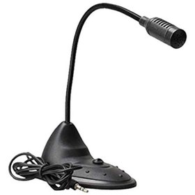 Resim Masaüstü Mikrofon Stantlı 3.5 MM Jack Youtuber Karaoke 