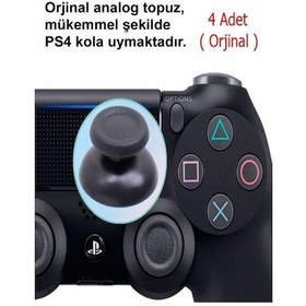 Resim Playstation PS4 Analog Topuz V2 Gri ( 4 Adet ) 