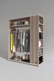 Resim Kenzlife Giysi Dolabı Bayram 180*150*40 Crd Gardırop 