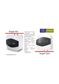 Resim Daxom Ukdax-15dta - 15 Lt Tezgah Altı Termosifon 