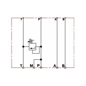 Resim NG10 Paralel Tip Emniyet Valfli Alüminyum Pleyt 
