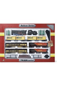 Resim Tufy Toys Büyük Boy Klasik Yolcu Treni 