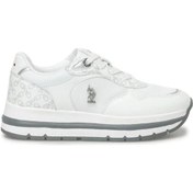 Resim U.S. Polo Assn. Shery Beyaz Kadın Günlük Ayakkabı Beyaz 