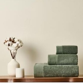 Resim Bella Keten Runner - Hardal - 50X140 Cm 