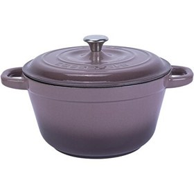 Resim Lava New Heritage Serisi 22 CM Döküm Demir Kapak Mor Yuvarlak Tencere LV Y TC3 22 YK3 P 