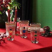 Resim Rakle Nutcracker Line 6'lı Meşrubat Bardağı - 410 ml 