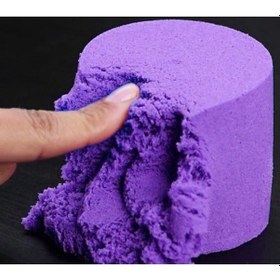 Resim Kinetik Kum 1kg - Mor Renk 