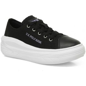 Resim U.s. Polo Assn. Cleme Tex Jr 5fx Siyah Kız Çocuk Sneaker 000000000101946372 Siyah 
