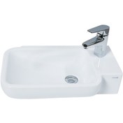 Resim Creavit TP027 Dolap Uyumlu Lavabo Beyaz 33 x 53 CM 