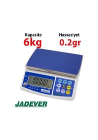 Resim Jadever Jwq Dijital Hassas Terazi (6Kg / 0.2Gr) 