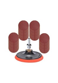 Resim Cırt Zımpara Seti + Matkap Aparatı 115 Mm 42 Parça 