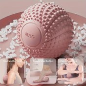 Resim Kas iyileşmesi için 1 adet tam vücut masaj topu, küçük yoga ve pilates topu 