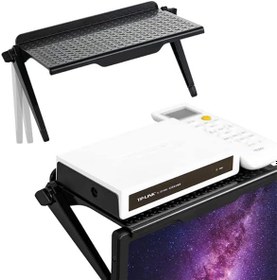 Resim Portatif Katlanabilir Laptop Monitor Tv Üstü Stand Tutucu SİYAH 