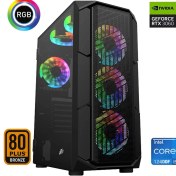 Resim Xaser XSR588 I5 12400F 32GB Ram 1tb M.2 Nvme SSD 12GB RTX3060 27"curved 180Hz Oyun Bilgisayarı 
