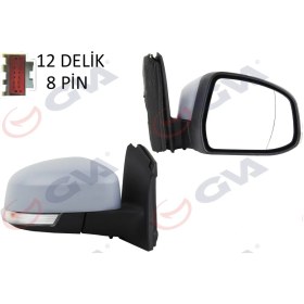 Resim Dış Dikiz Aynası Sağ Focus 3 2011-2017 Elektrikli Isıtmalı Sinyalli Sensörlü Astarlı Asferik Vm-6322ehpsar Bm5117682jg 1733324 