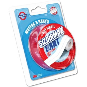 Resim Storemax Tape Su Sızdırmaz Lavabo Küvet Evye Duşa Kabin Kenar Bandı 