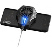 Resim coofbe Super Soğutucu Led Işıklı Telefon Soğutucusu Telefon Soğutma Fanı Radyatör Soğutucu 