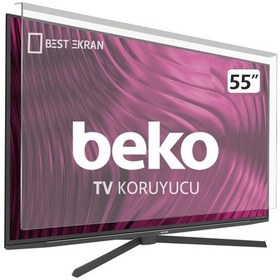 Resim Beko Uyumlu B55OLEDC970B Tv Ekran Koruyucu - Beko Uyumlu 55" inç Ekran Koruyucu 