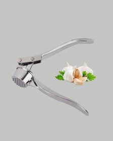 Resim Sarımsak Ezici Kolay Kullanım Ve Dayanıklı Gövde Açık Gri 