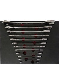 Resim Brio Anahtar İki Ağız Set 12 Parça 6X7-30X32 Sünger Yataklı 